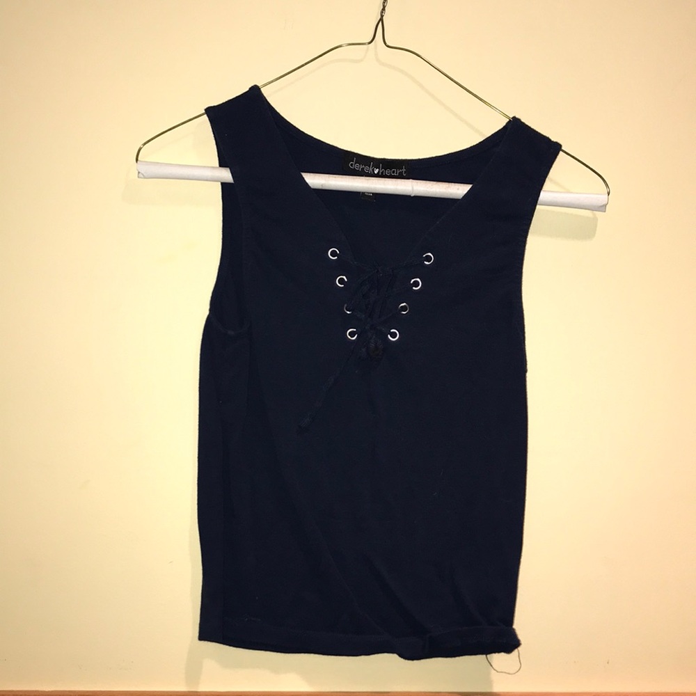 BLUE CROSS NECK TANK